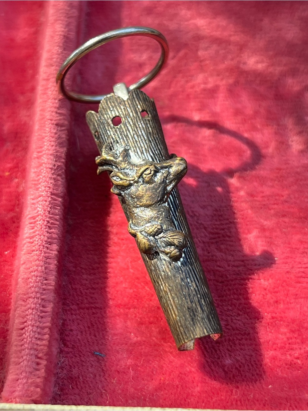 Antique Gamsbartträger Hat Brush Brooch Boutonniere